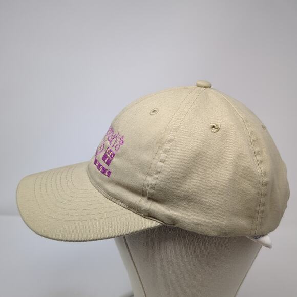 Keegan's Challenge Snapback Hat Beige One Size Embroidered Otto Cap - Picture 3 of 10